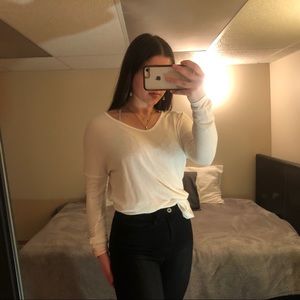 Garage White Long Sleeve